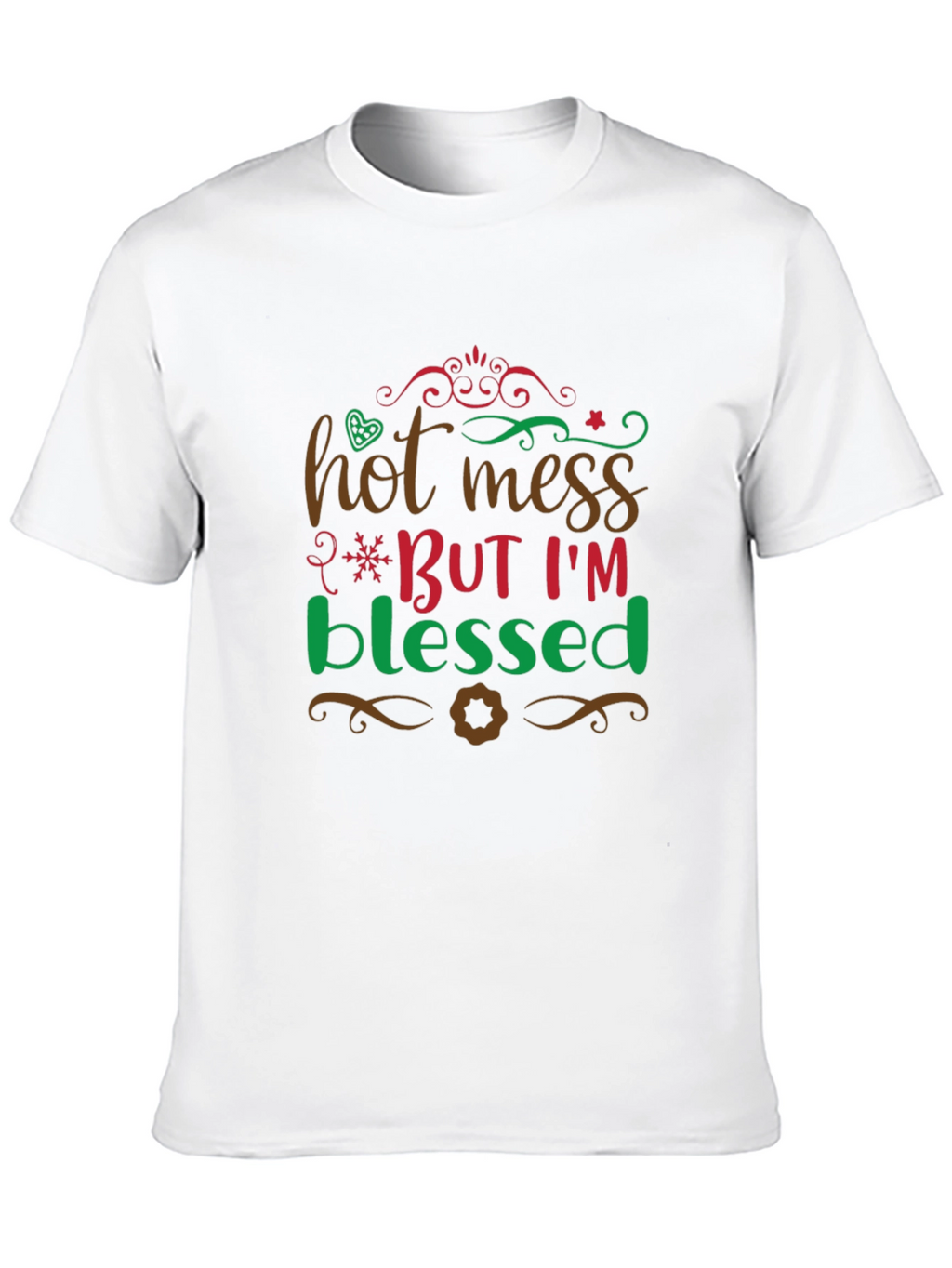 Hot Mess But Im Blessed T-Shirt