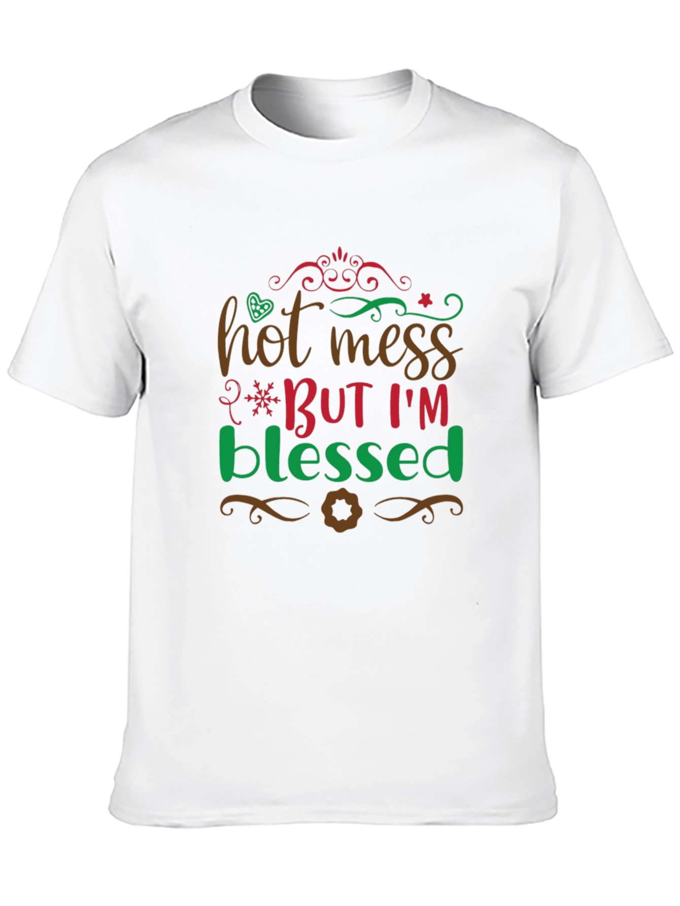 Hot Mess But Im Blessed T-Shirt