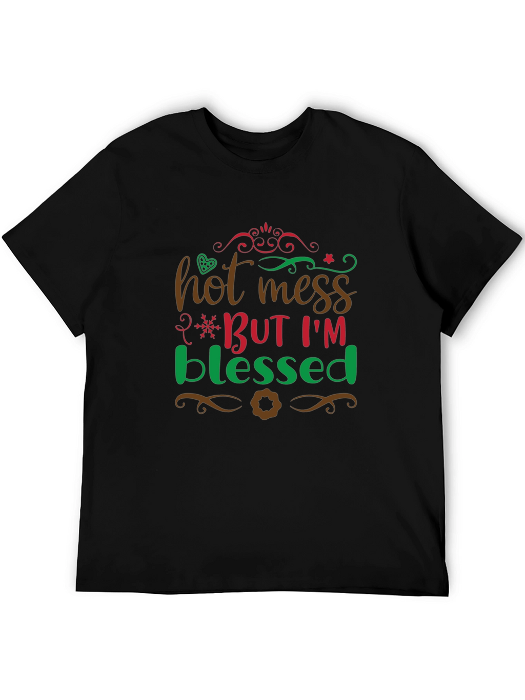 Hot Mess But Im Blessed T-Shirt