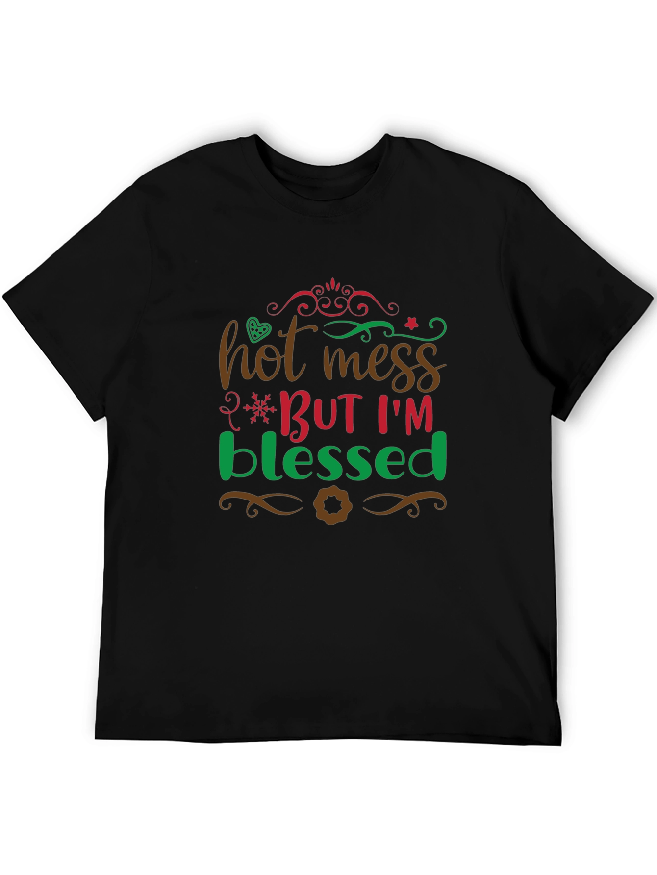 Hot Mess But Im Blessed T-Shirt