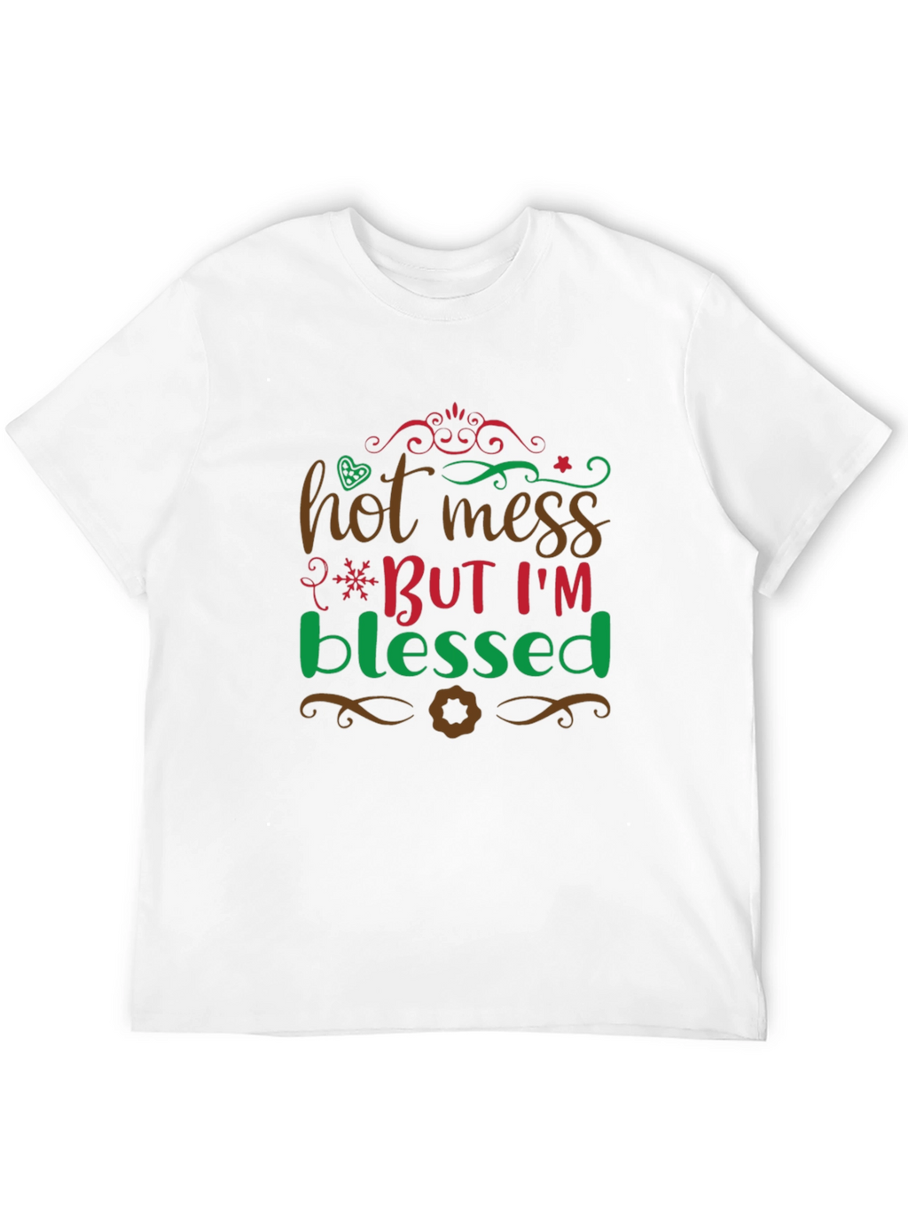 Hot Mess But Im Blessed T-Shirt