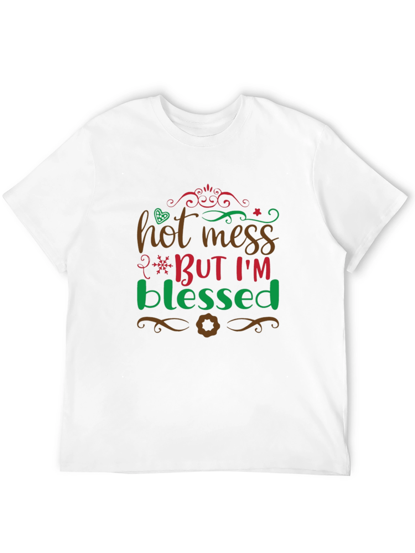 Hot Mess But Im Blessed T-Shirt