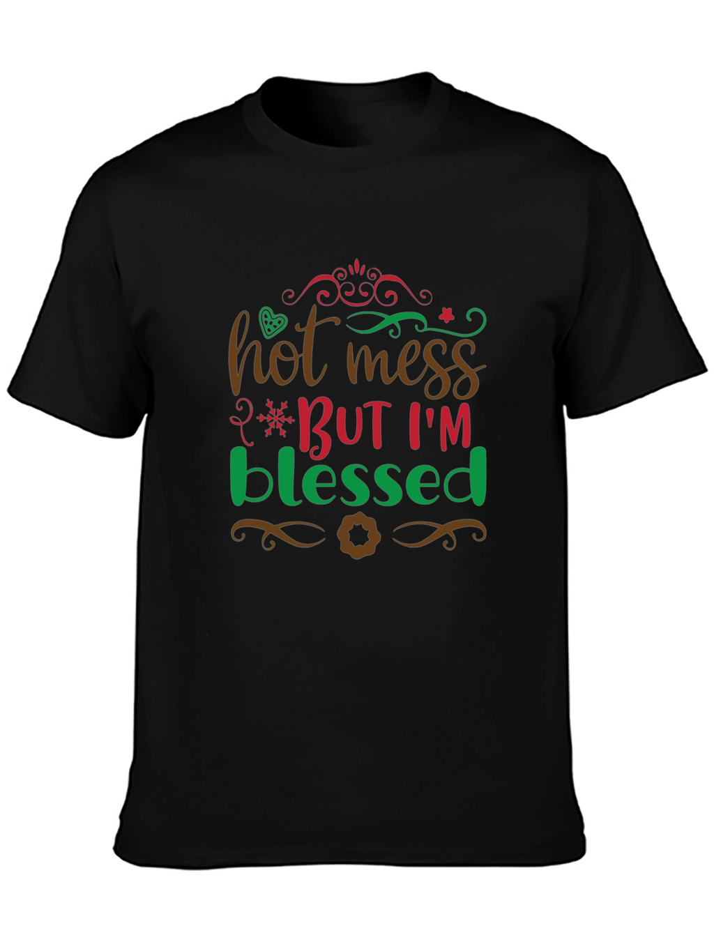Hot Mess But Im Blessed T-Shirt