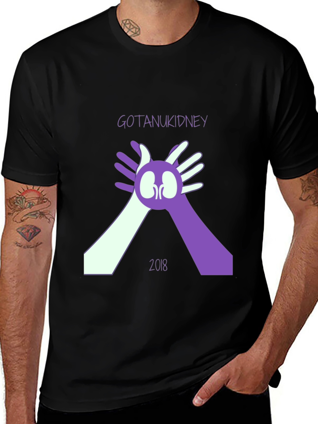 GOTANUKIDNEY T-Shirt - Kidney Donor Awareness Tee