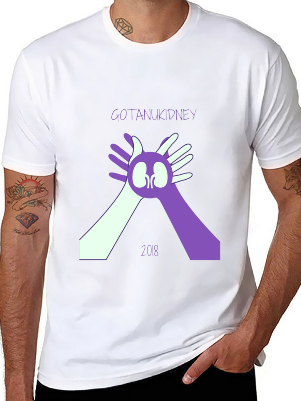 GOTANUKIDNEY T-Shirt - Kidney Donor Awareness Tee
