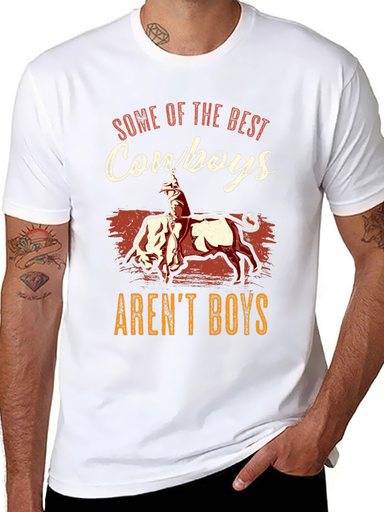 Cowboys Arent Boys Graphic Tee