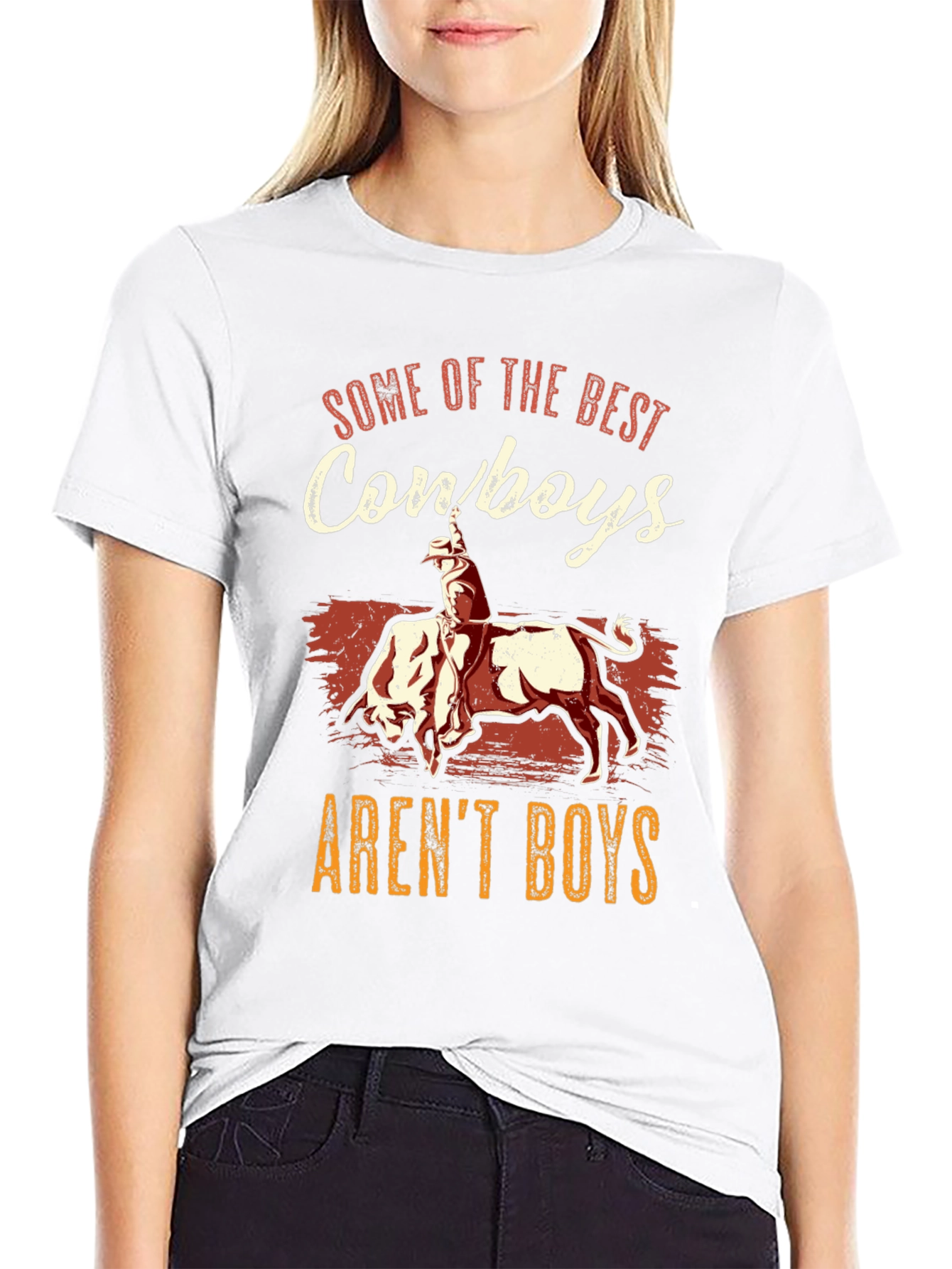 Cowboys Arent Boys Graphic Tee