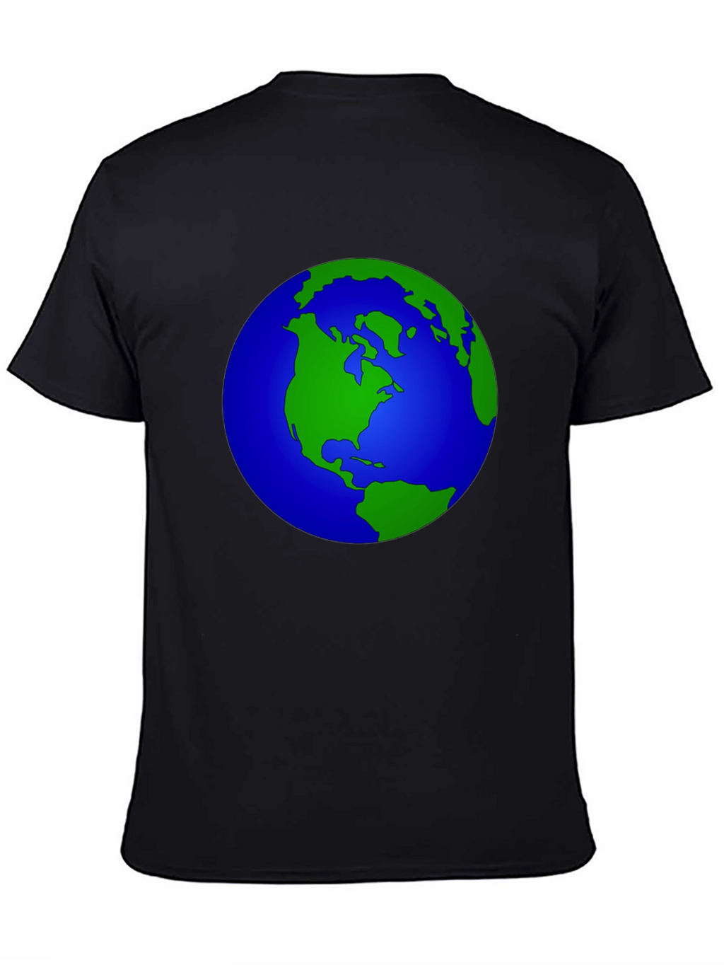 Earth Graphic T-Shirt - Black