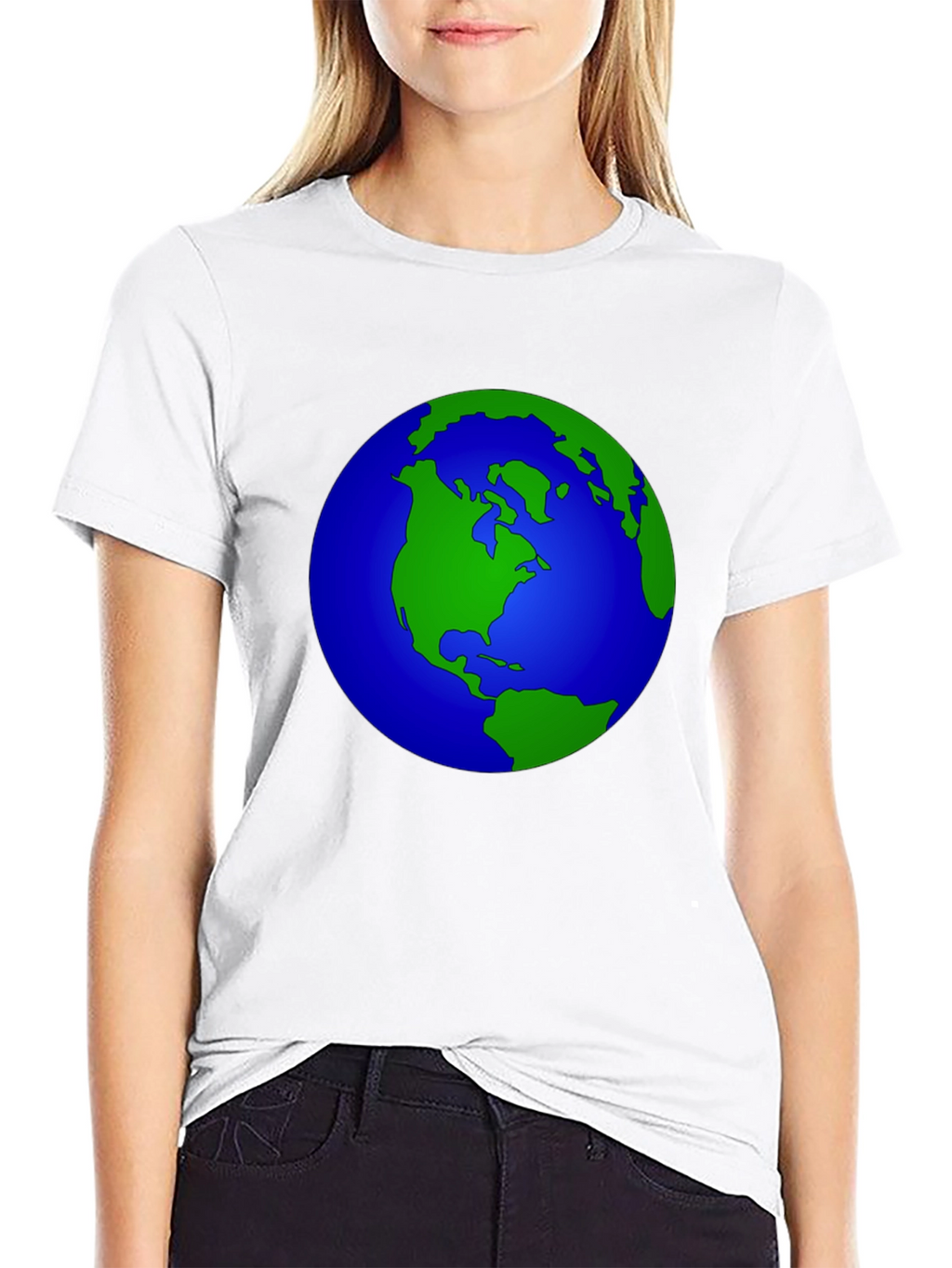 Earth Graphic T-Shirt - Black