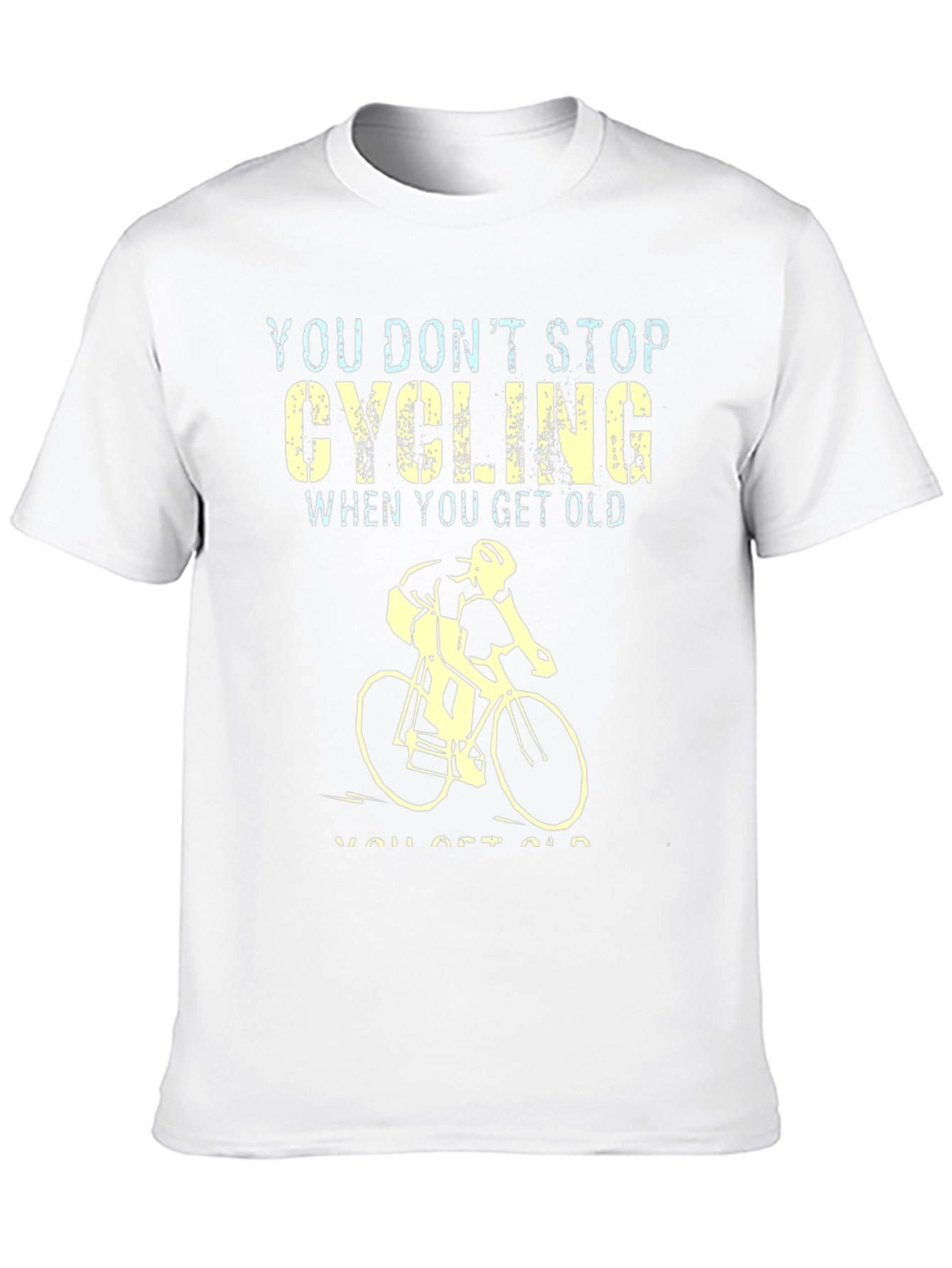Cycling Never Gets Old Graphic Tee