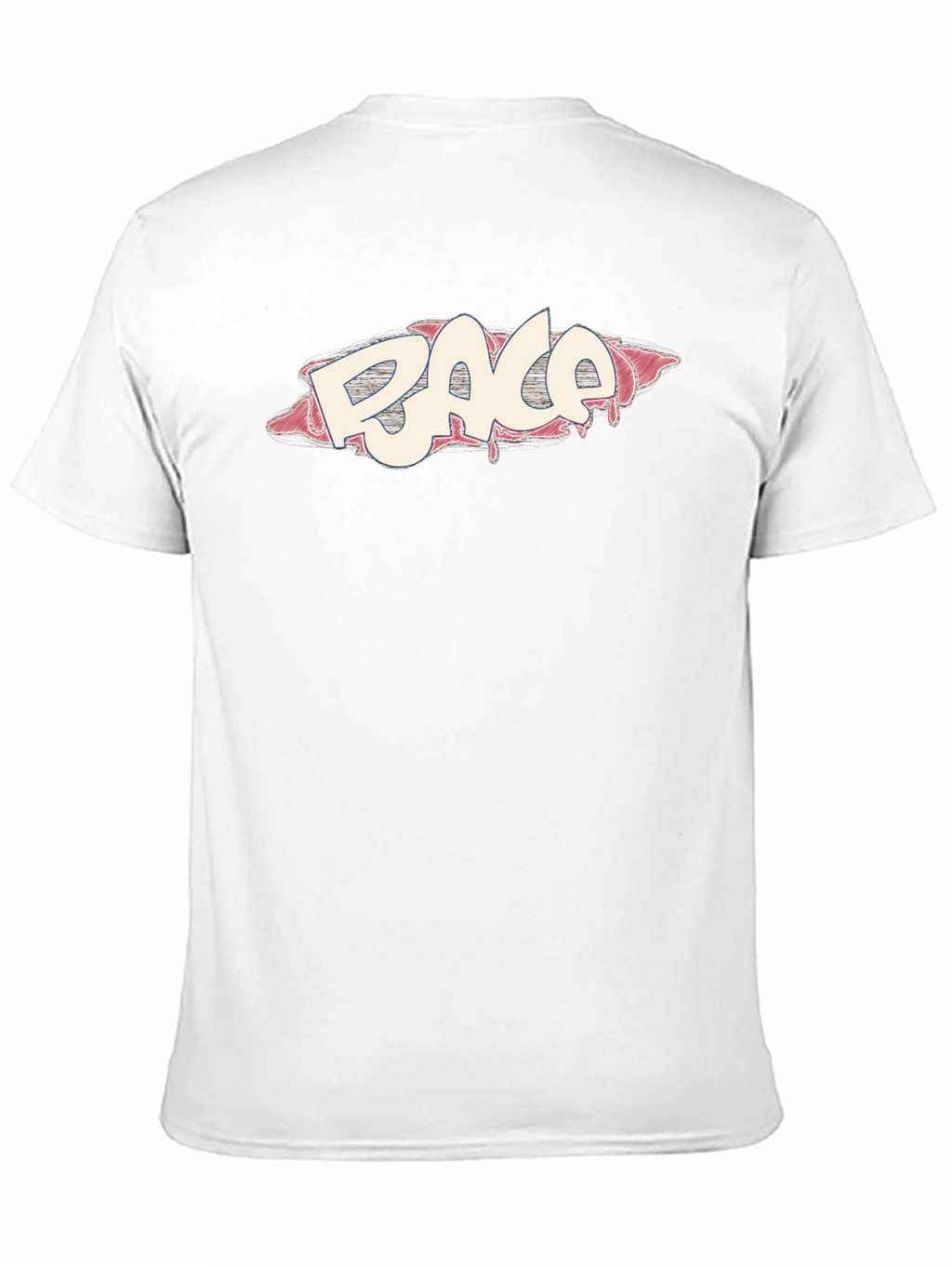 Cool RACA Graphic Print Black T-Shirt