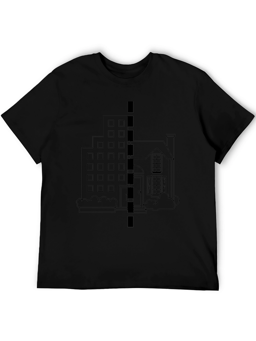 Urban vs. Suburban T-Shirt - City Meets Home