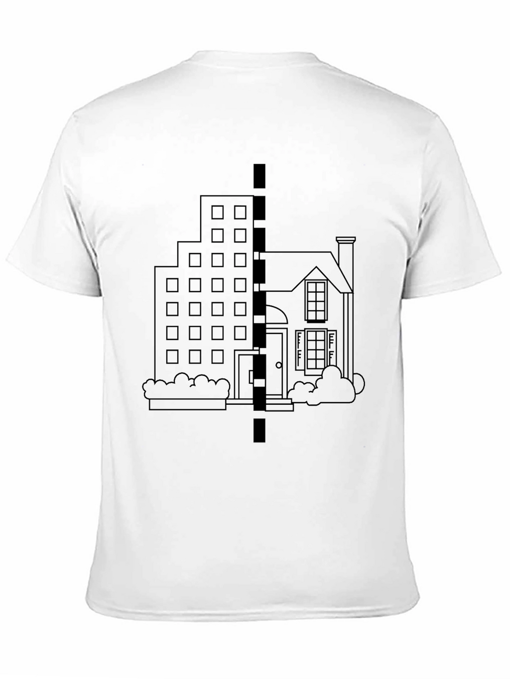 Urban vs. Suburban T-Shirt - City Meets Home