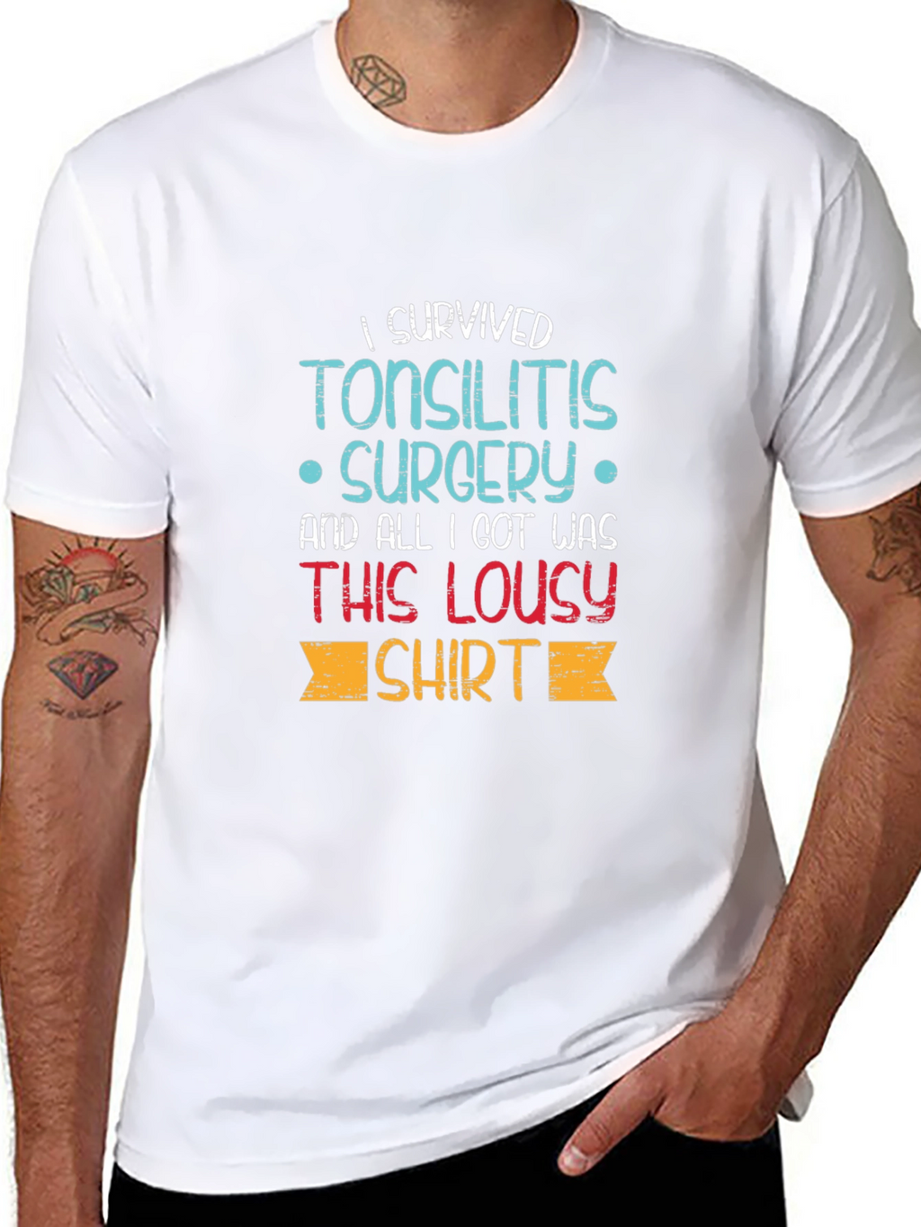 Tonsillitis Surgery Survivor T-Shirt