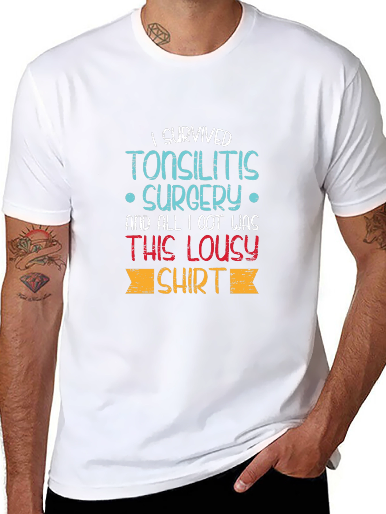 Tonsillitis Surgery Survivor T-Shirt