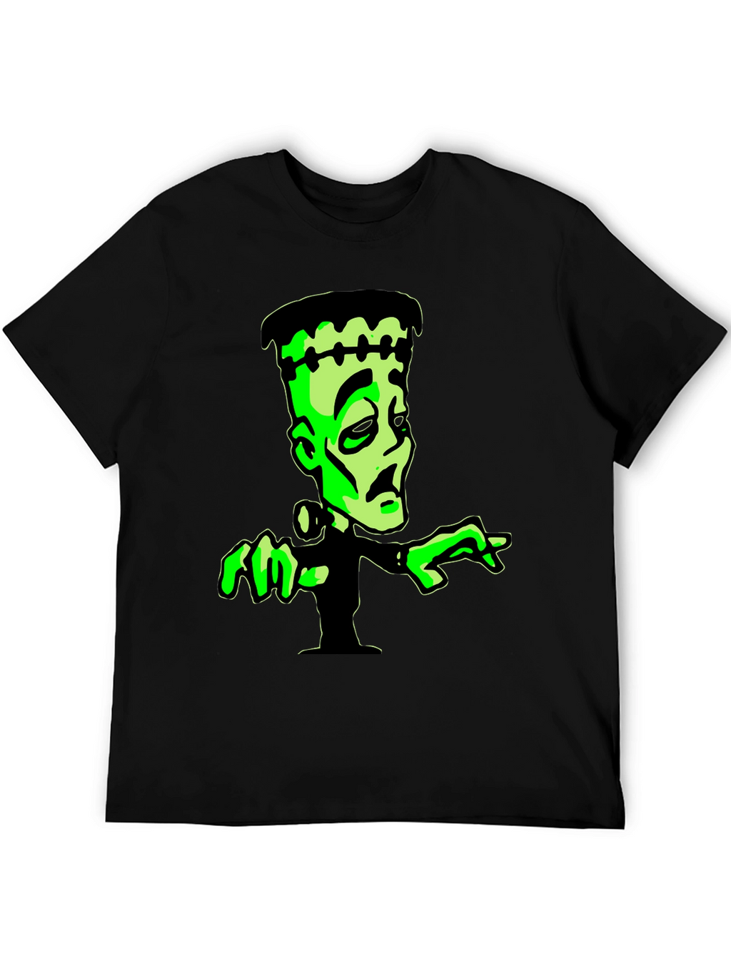 Frankenstein Graphic Tee - Black