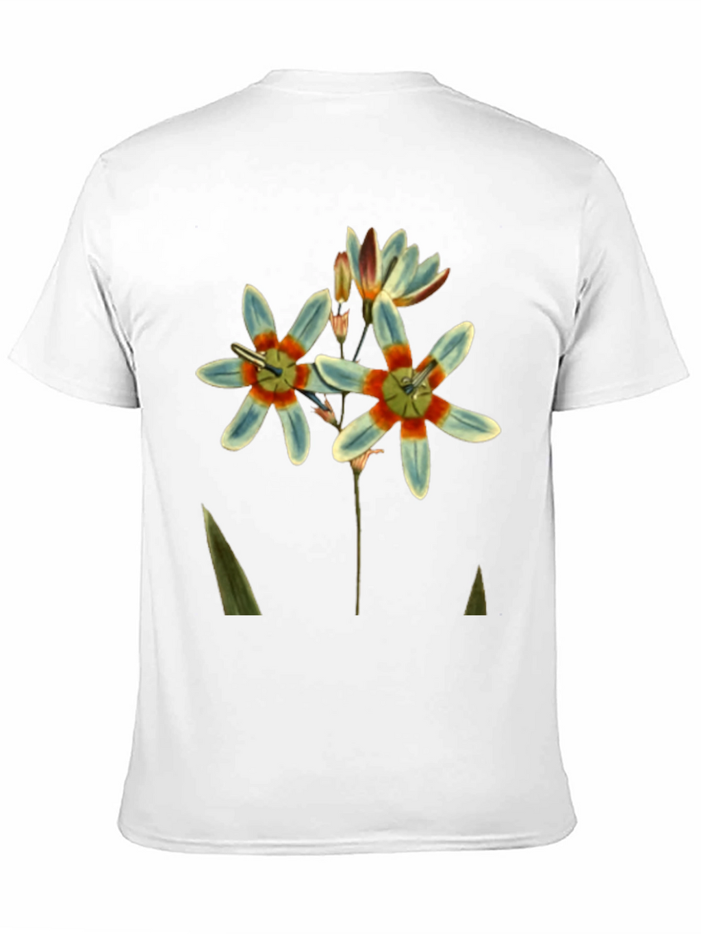 Floral Graphic Tee - Stylish Botanical Design