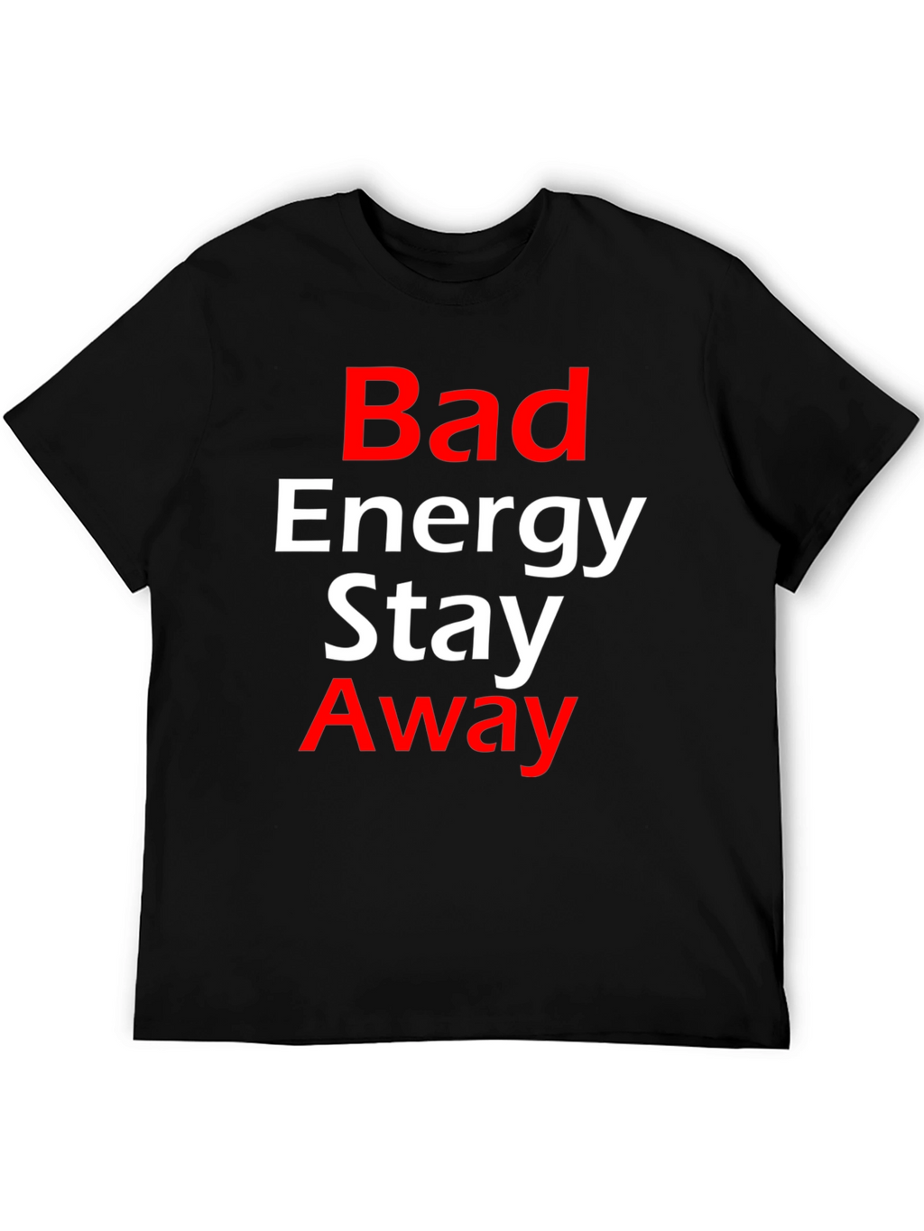 Bad Energy Stay Away Graphic Tee - Black T-Shirt