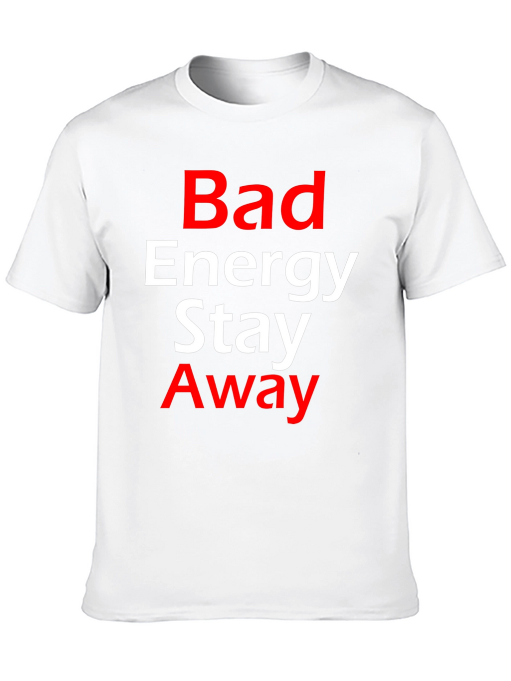 Bad Energy Stay Away Graphic Tee - Black T-Shirt
