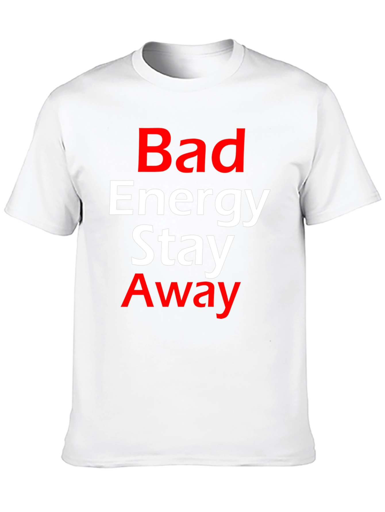 Bad Energy Stay Away Graphic Tee - Black T-Shirt