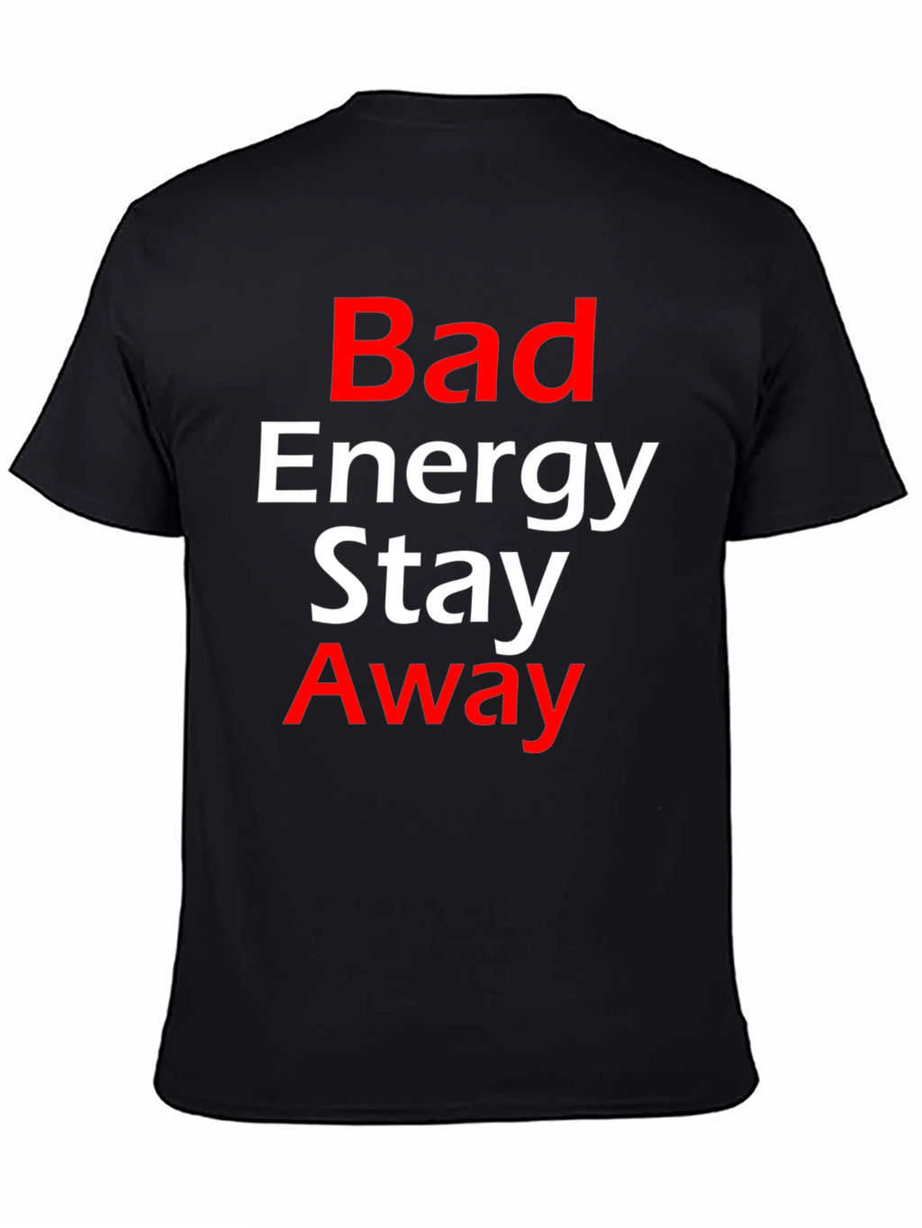 Bad Energy Stay Away Graphic Tee - Black T-Shirt