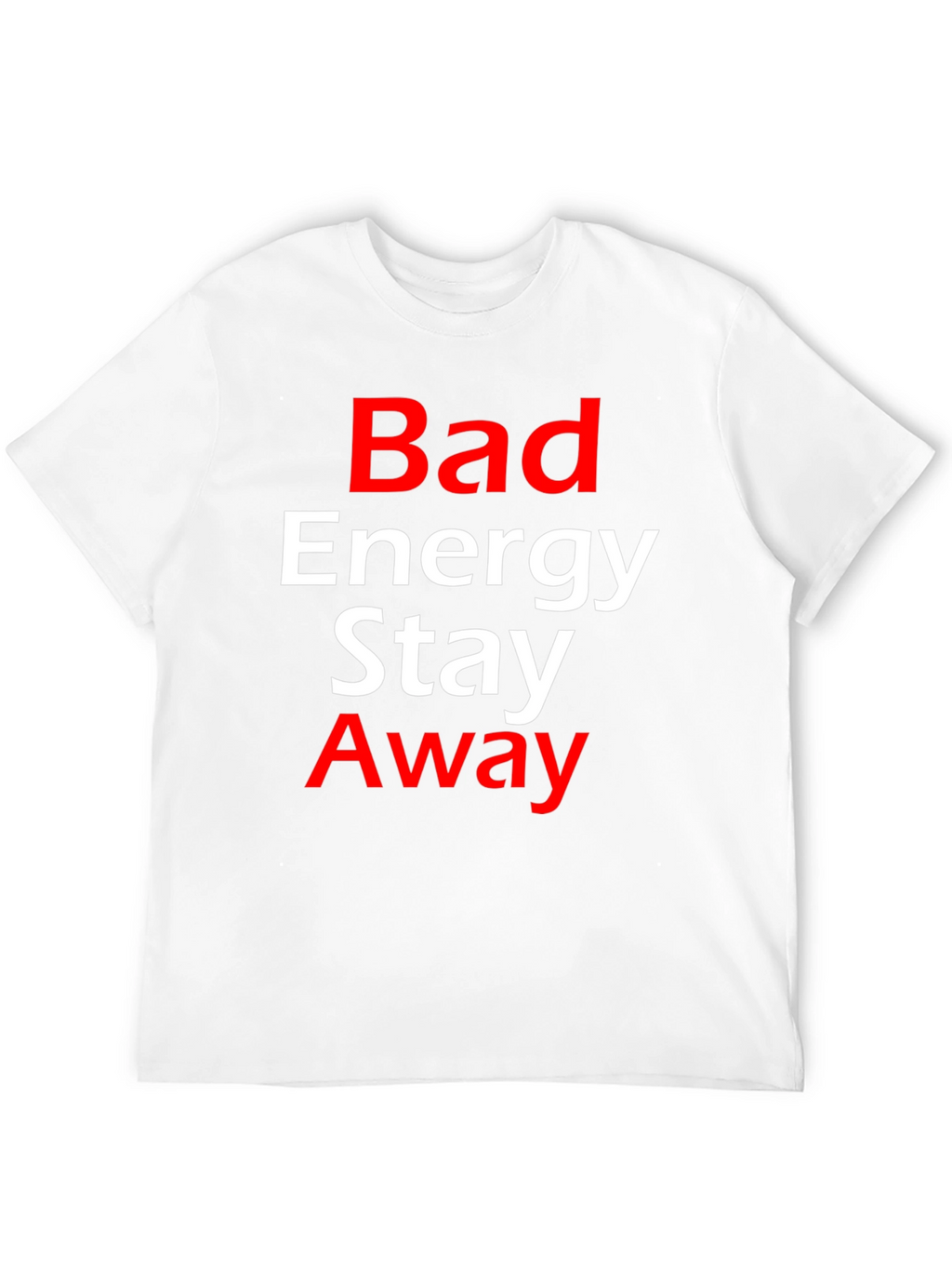 Bad Energy Stay Away Graphic Tee - Black T-Shirt