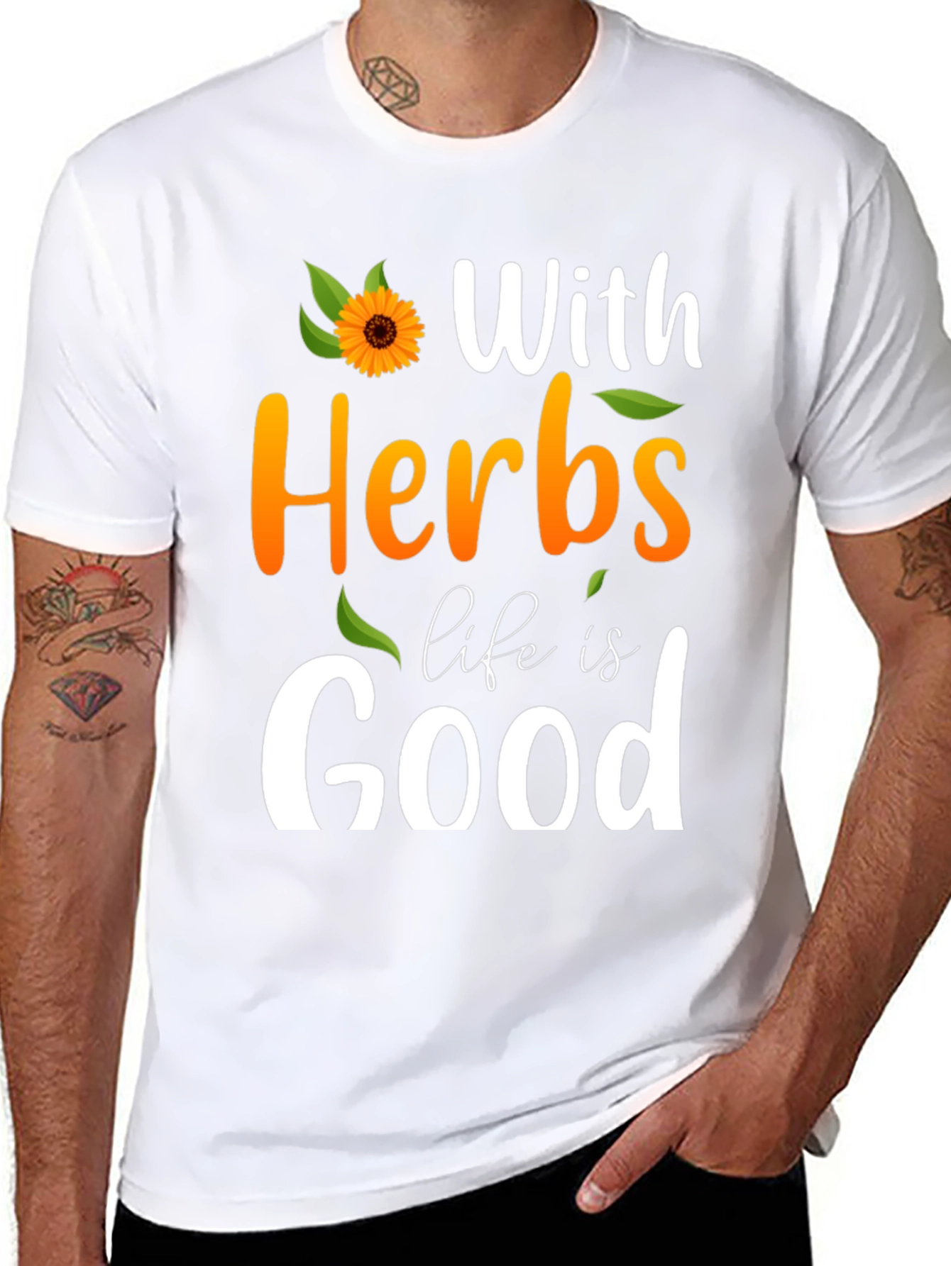 Herbal Life Good Tee - Soft Cotton Casual Shirt