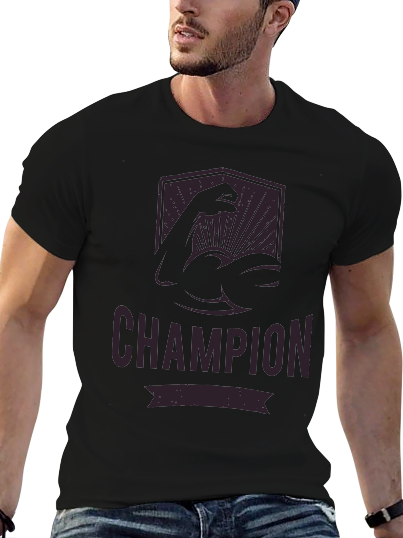 Champion Graphic T-Shirt - Black