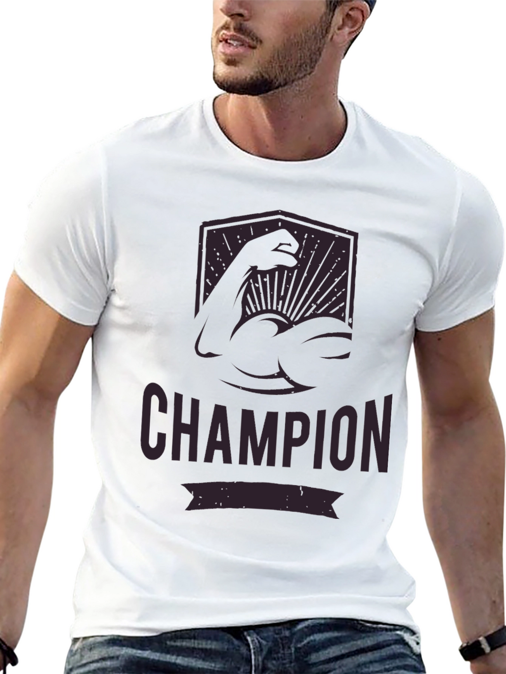 Champion Graphic T-Shirt - Black