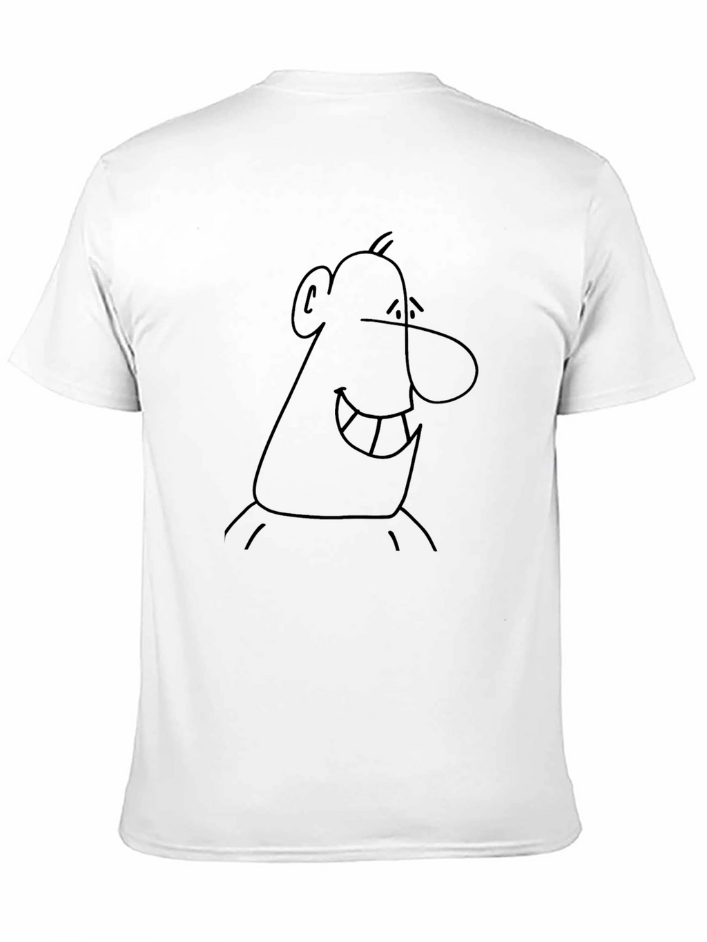 Black Cartoon Graphic Tee