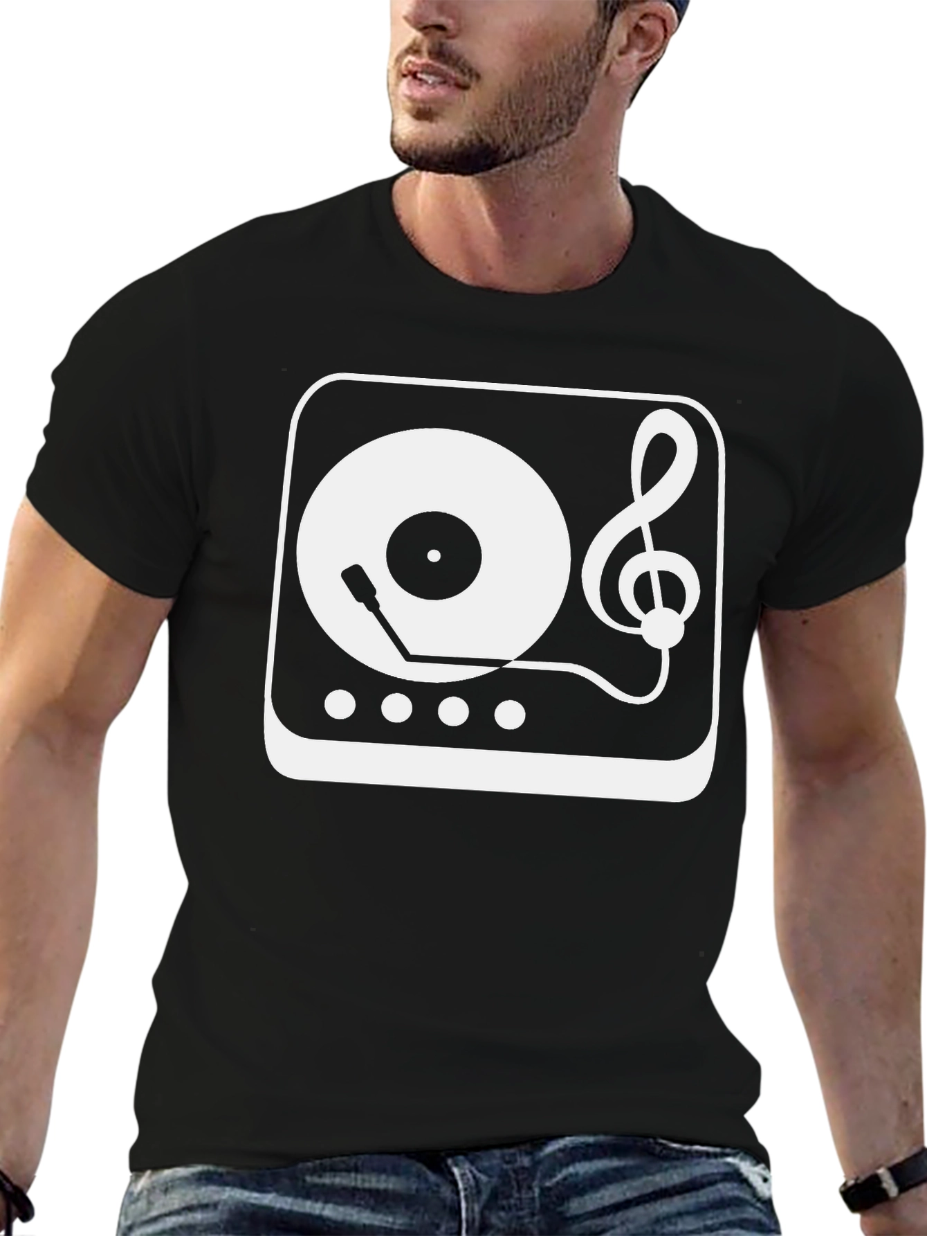 DJ Turntable Music T-Shirt