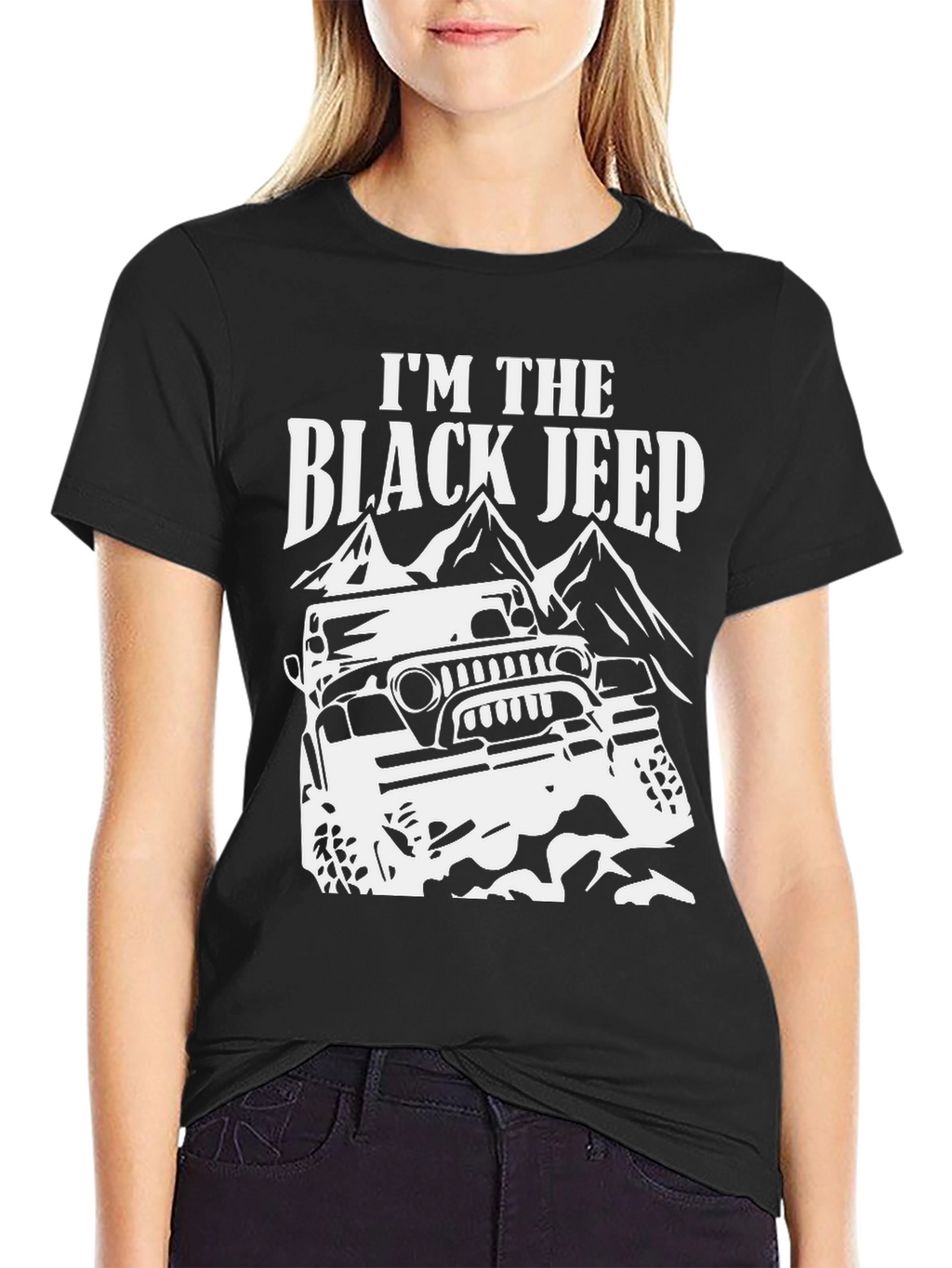 Black Jeep Graphic Tee - Off-Road Adventure Shirt