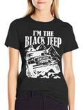 Black Jeep Graphic Tee - Off-Road Adventure Shirt