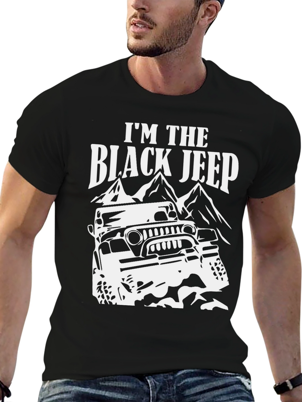 Black Jeep Graphic Tee - Off-Road Adventure Shirt