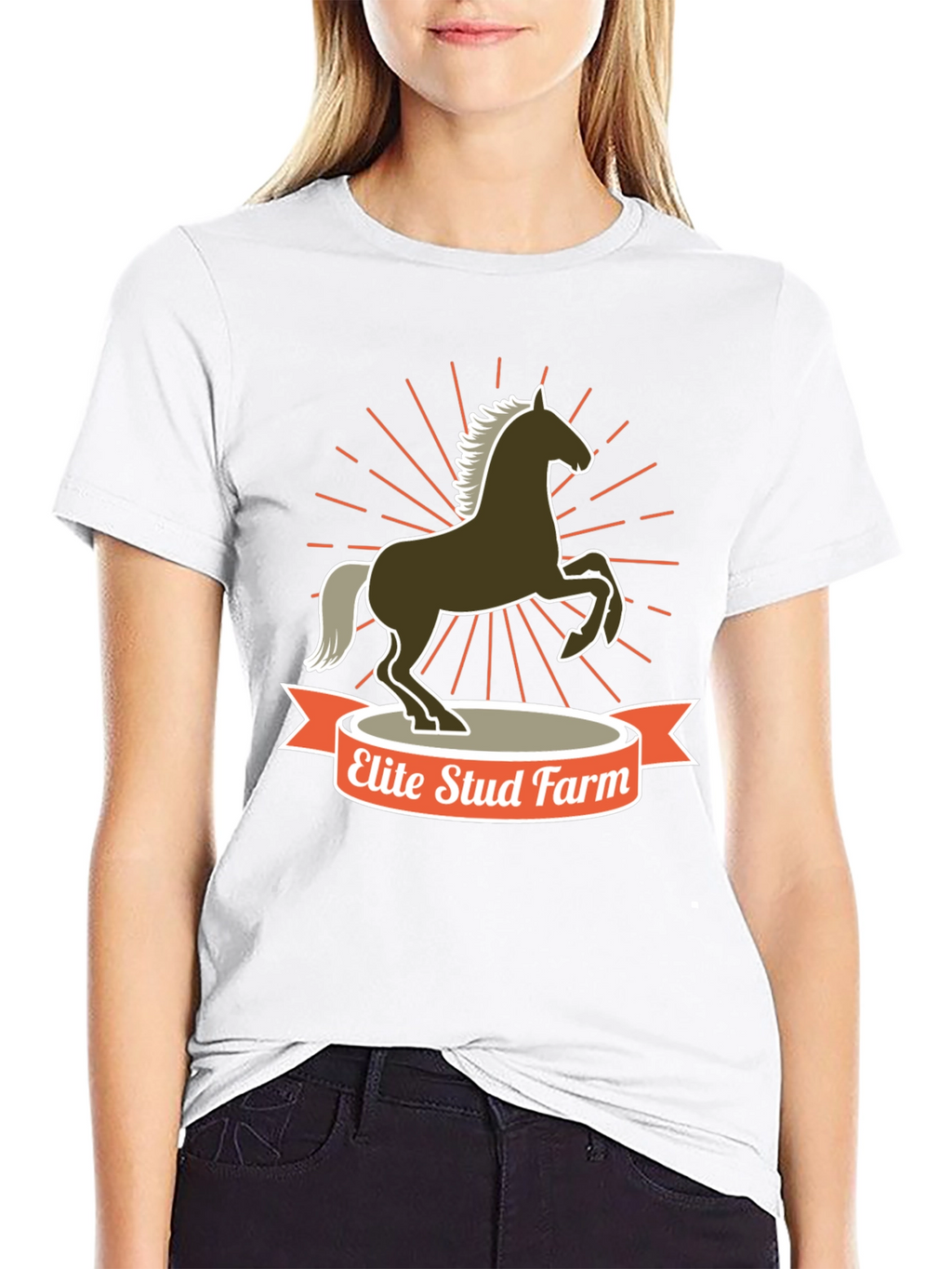 Elite Stud Farm Horse Graphic Tee