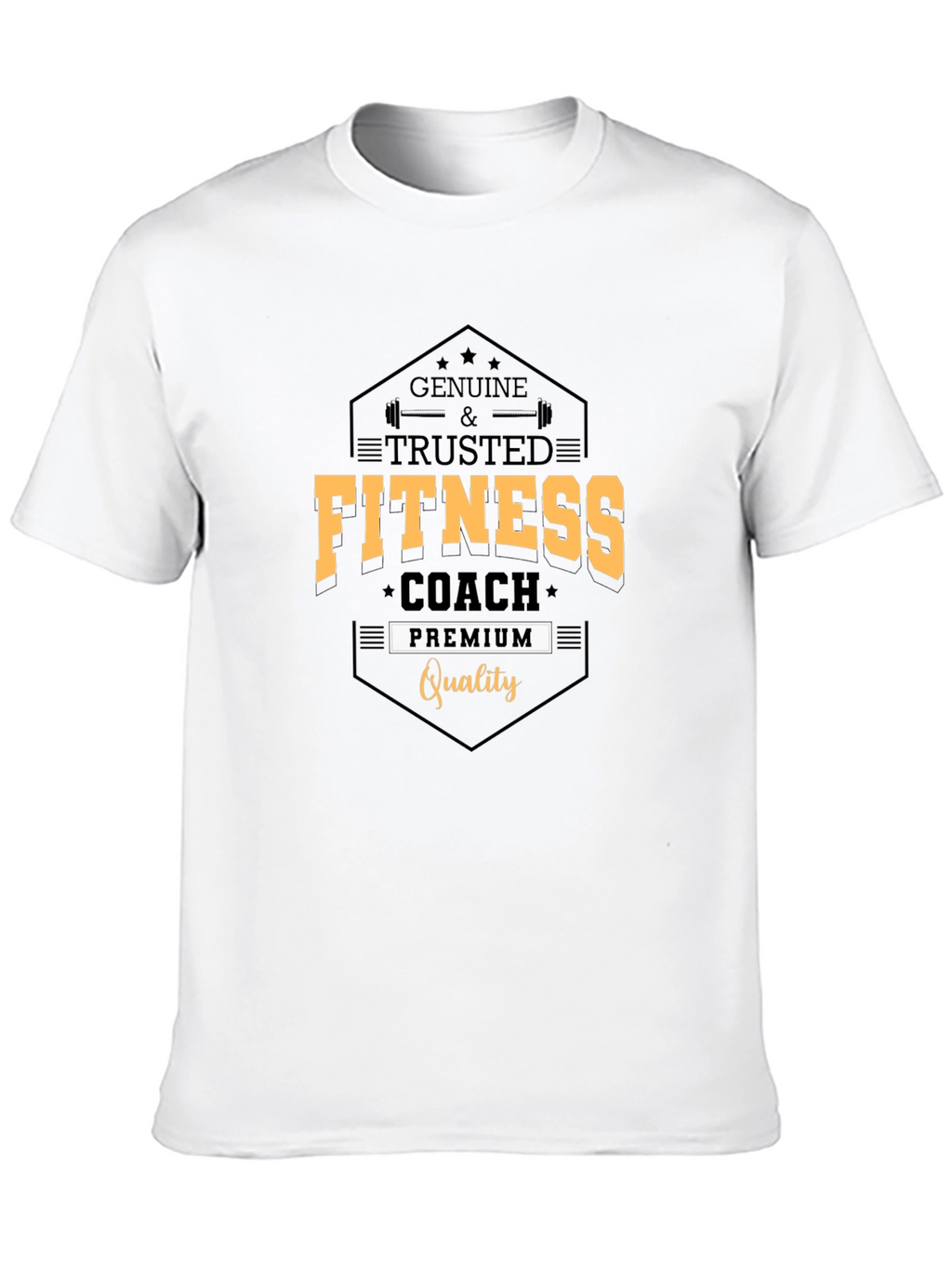 Fitness Coach Graphic T-Shirt - Premium Quality Cotton Blend
