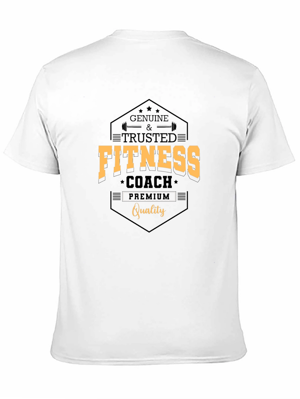 Fitness Coach Graphic T-Shirt - Premium Quality Cotton Blend