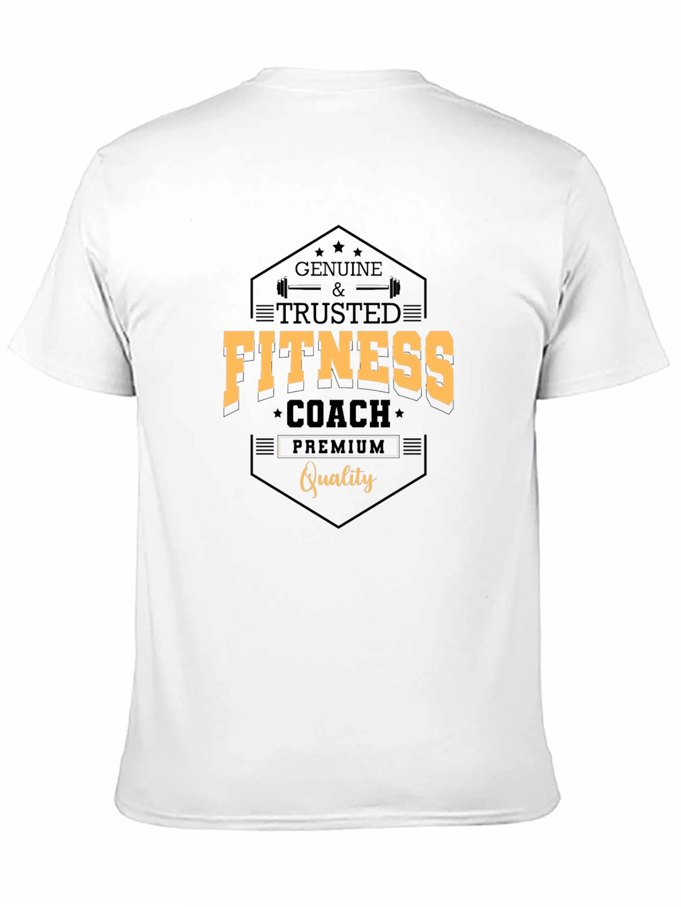 Fitness Coach Graphic T-Shirt - Premium Quality Cotton Blend