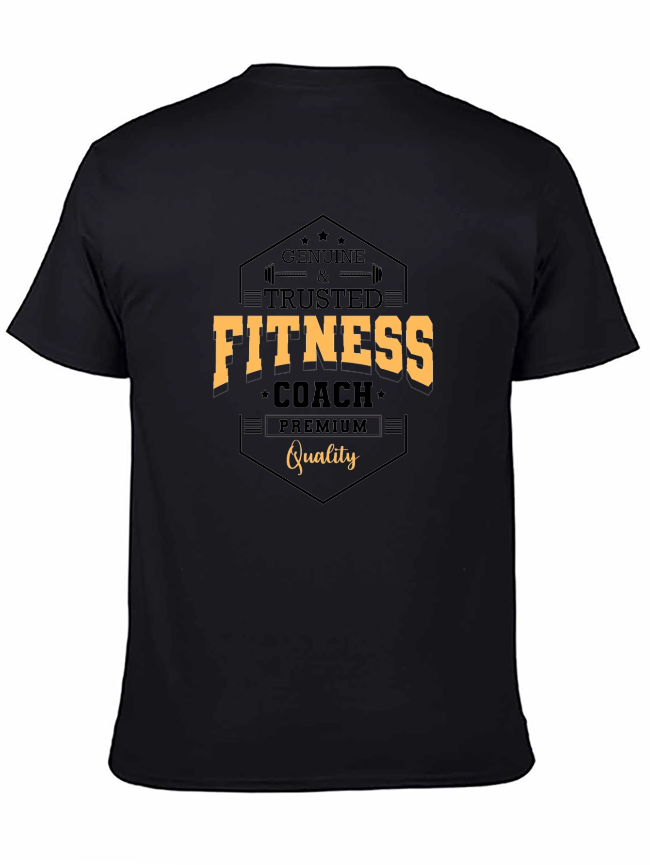Fitness Coach Graphic T-Shirt - Premium Quality Cotton Blend