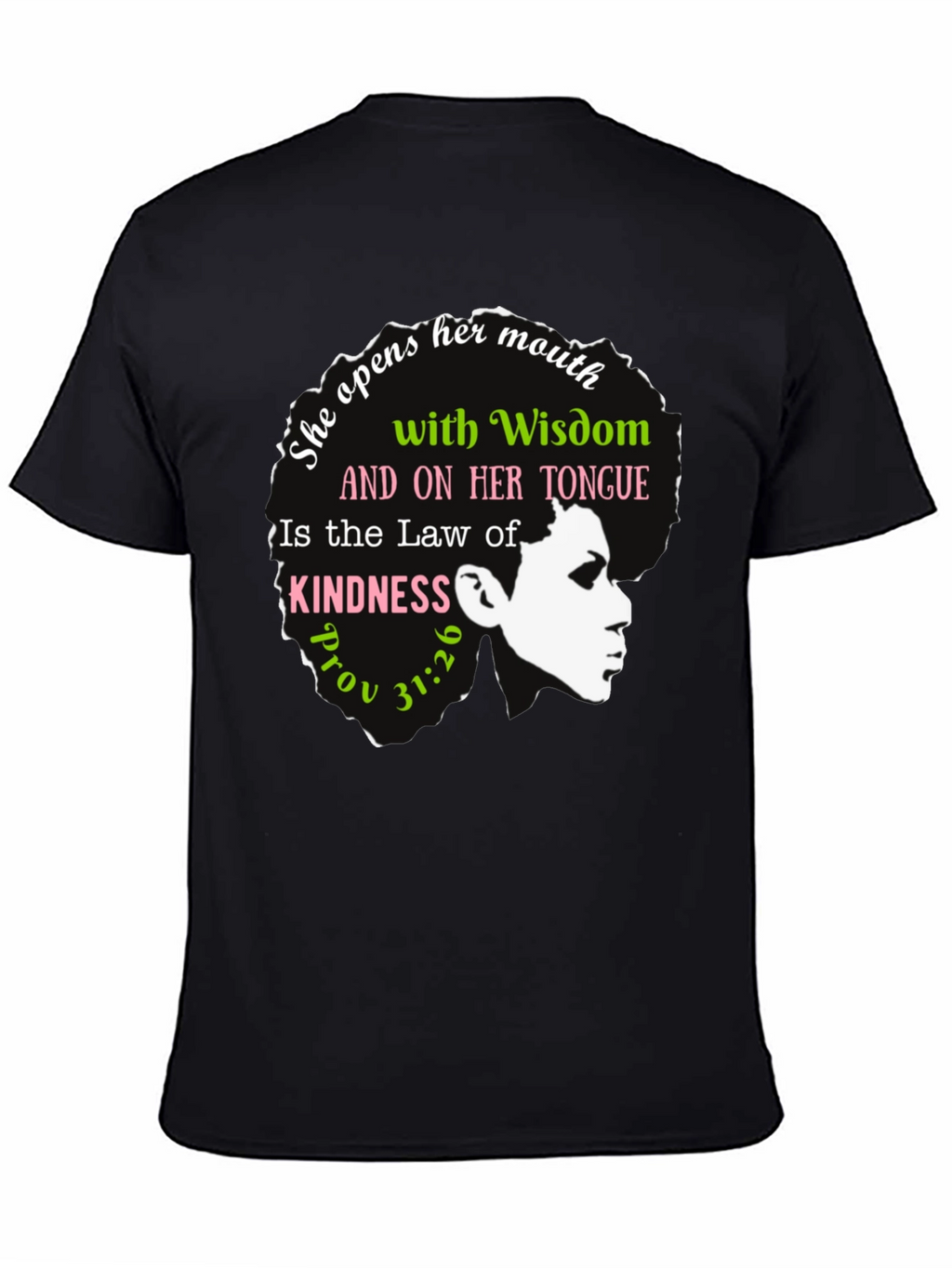 Wisdom & Kindness Graphic T-Shirt - Proverbs 31:26