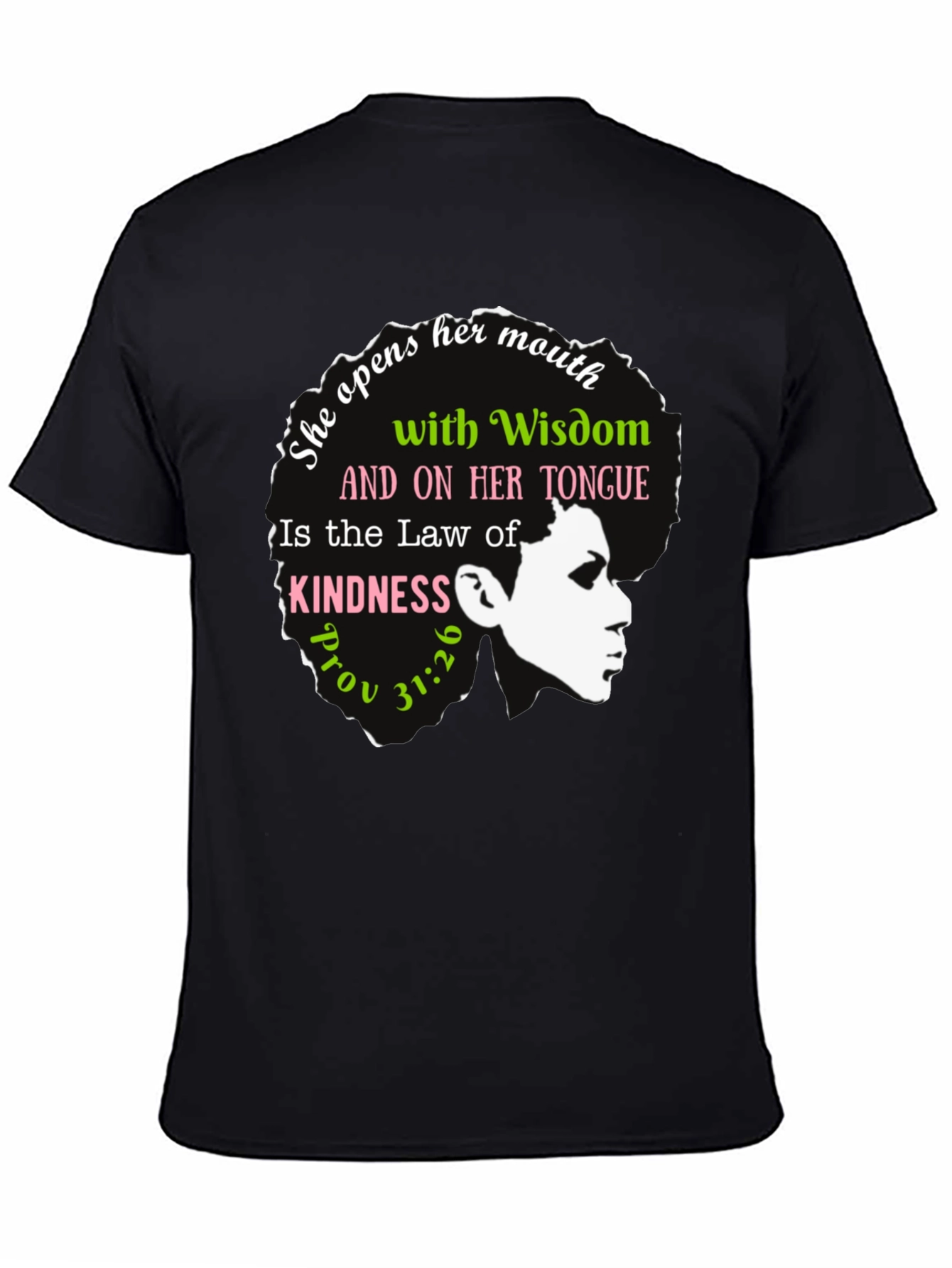 Wisdom & Kindness Graphic T-Shirt - Proverbs 31:26