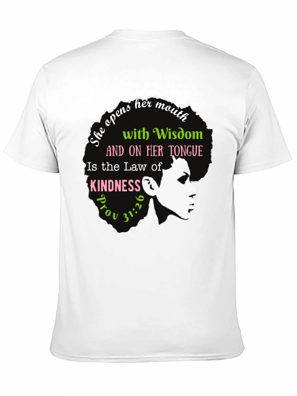 Wisdom & Kindness Graphic T-Shirt - Proverbs 31:26