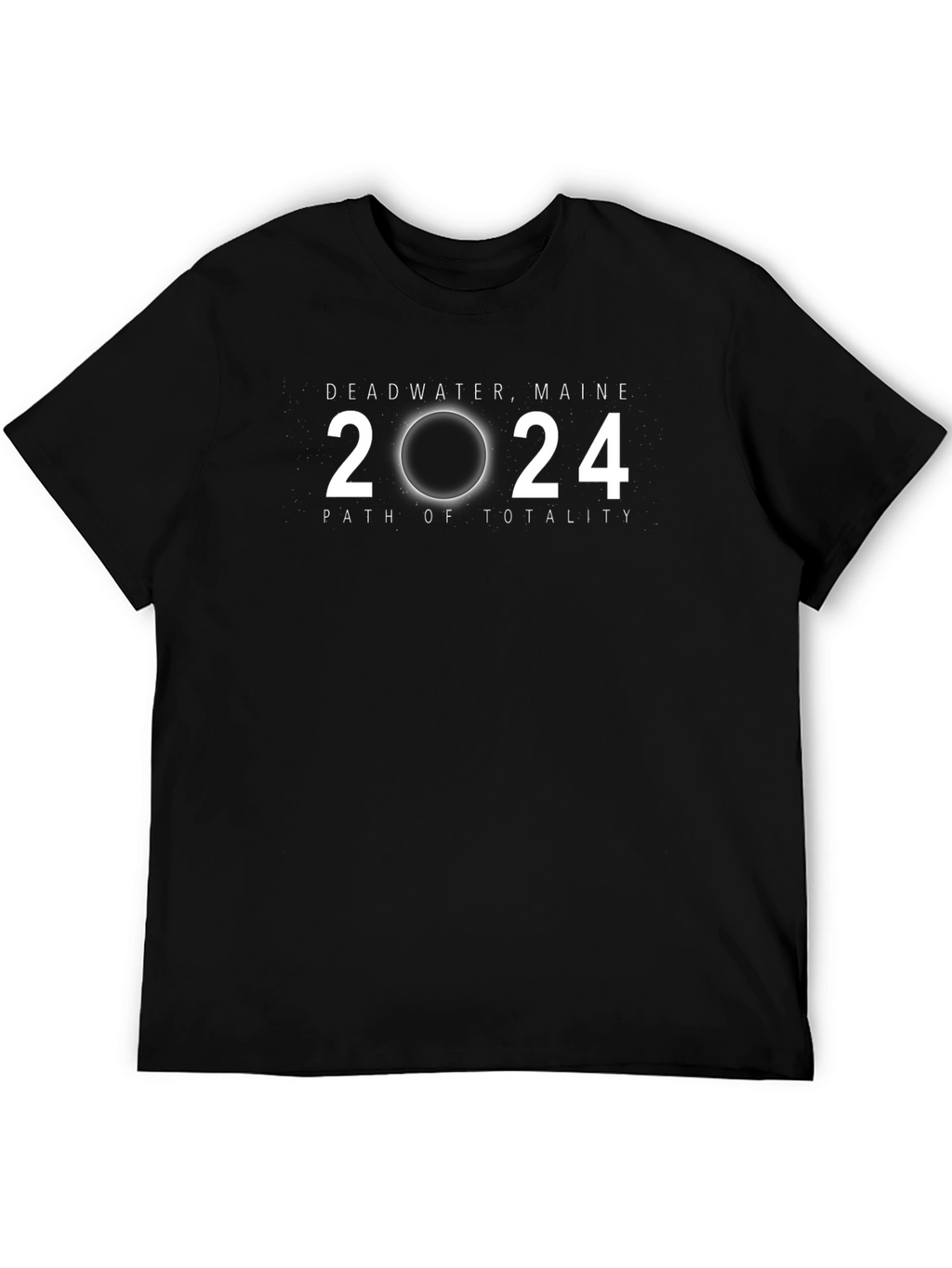 Deadwater Maine 2024 Total Solar Eclipse Souvenir T-Shirt