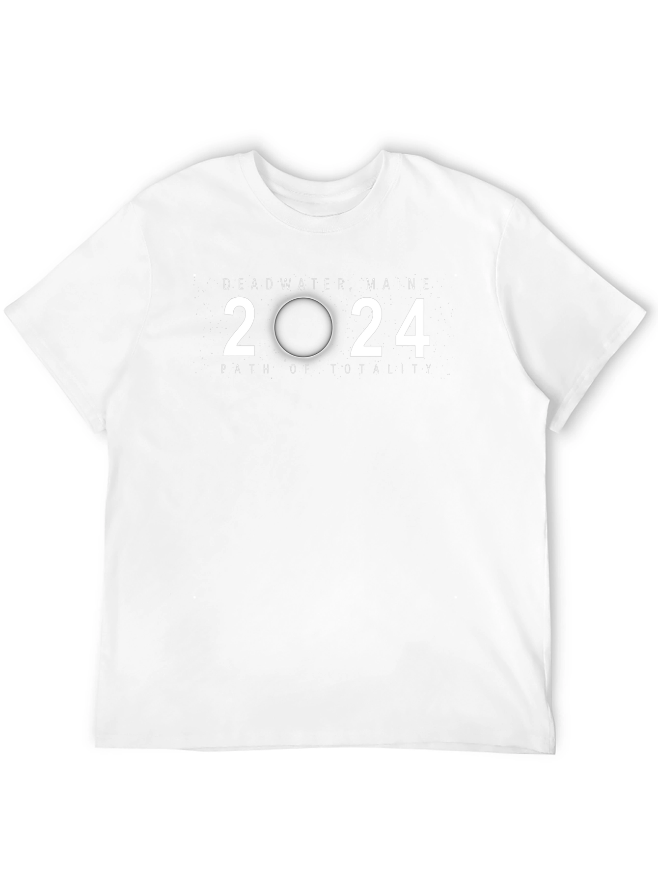 Deadwater Maine 2024 Total Solar Eclipse Souvenir T-Shirt
