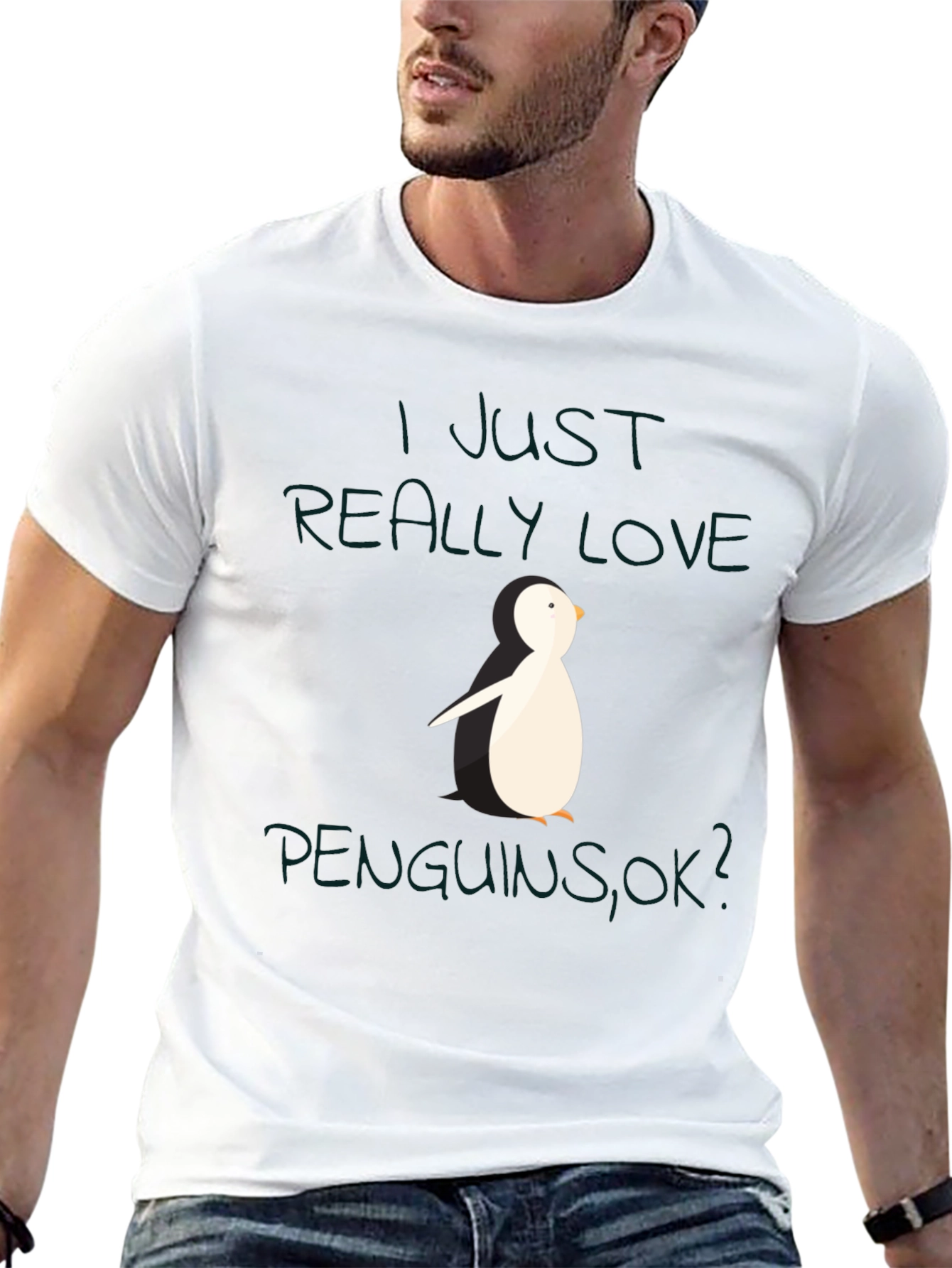 Penguin Lover T-Shirt - Cute Cartoon Design