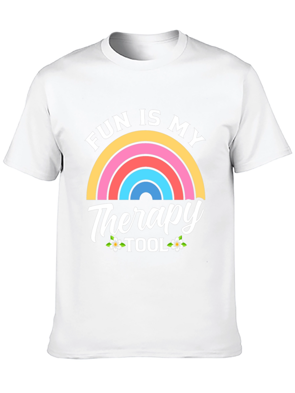 Fun Is My Therapy Tool Black T-Shirt