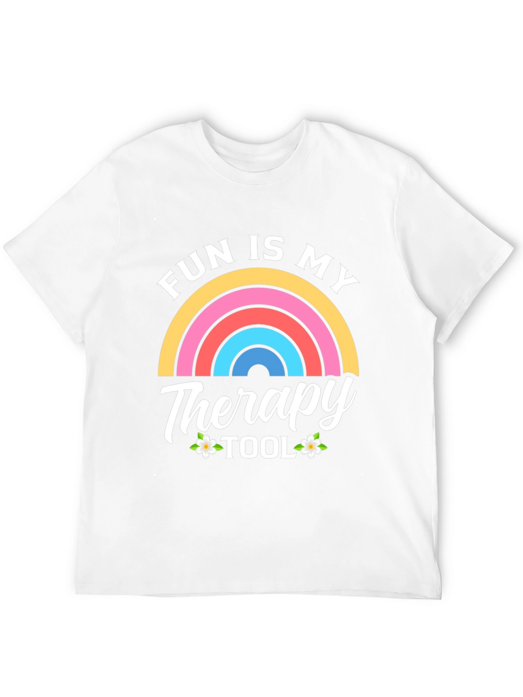 Fun Is My Therapy Tool Black T-Shirt