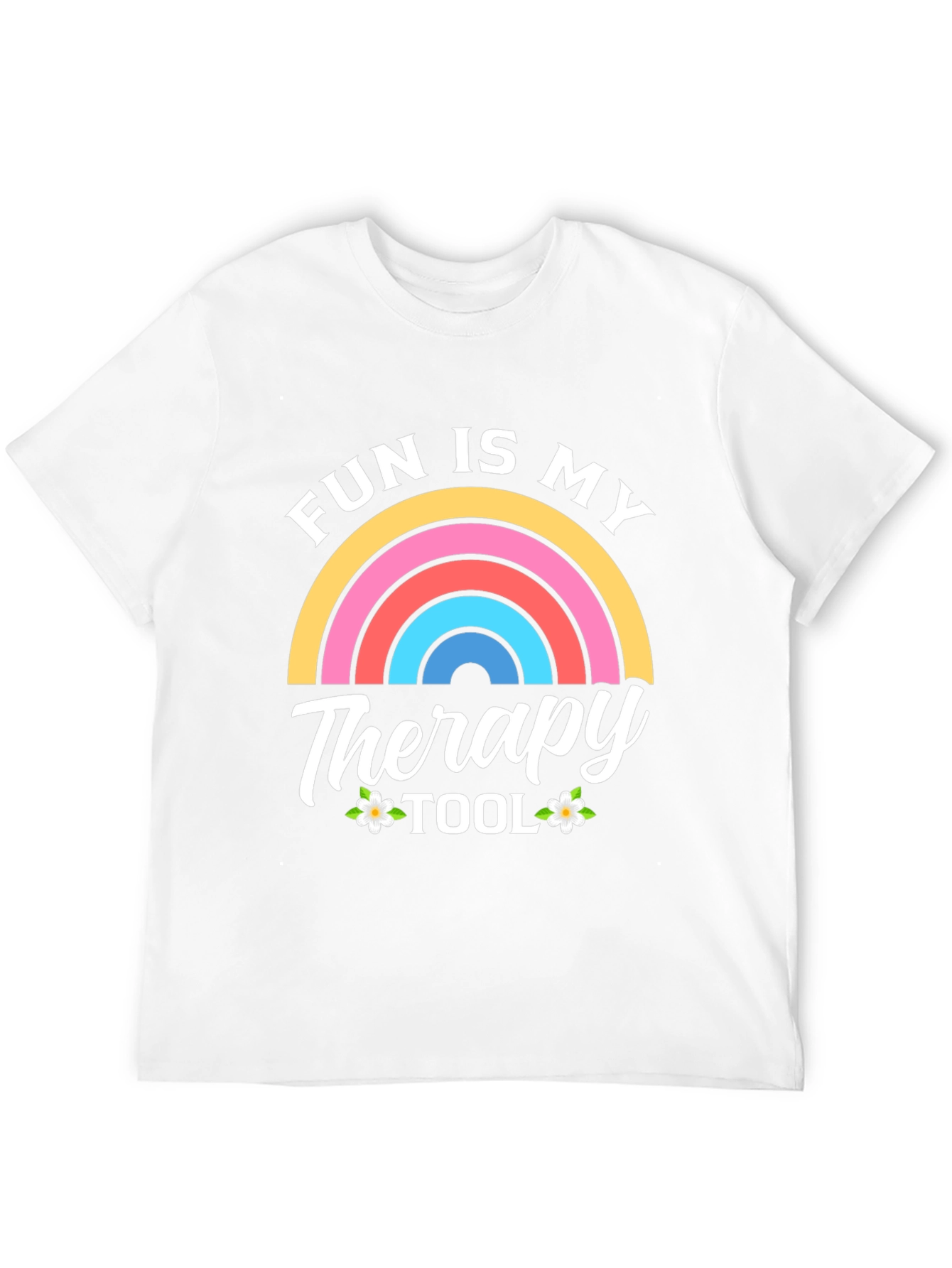 Fun Is My Therapy Tool Black T-Shirt