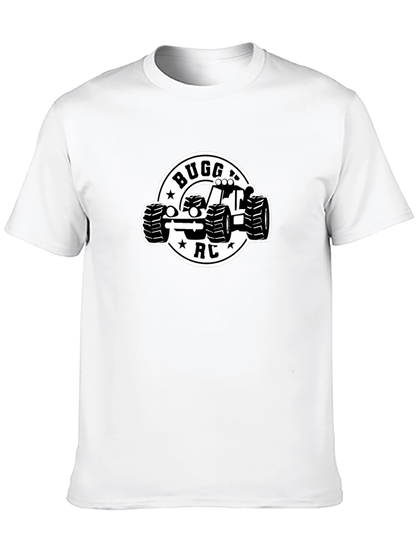 Buggy RC Car Graphic T-Shirt - Black Cotton Tee