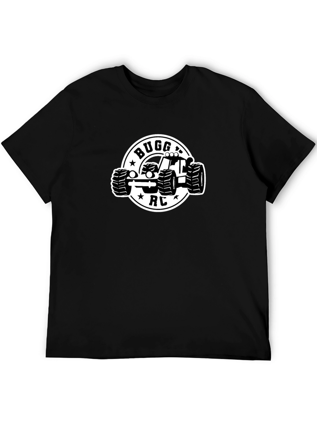 Buggy RC Car Graphic T-Shirt - Black Cotton Tee